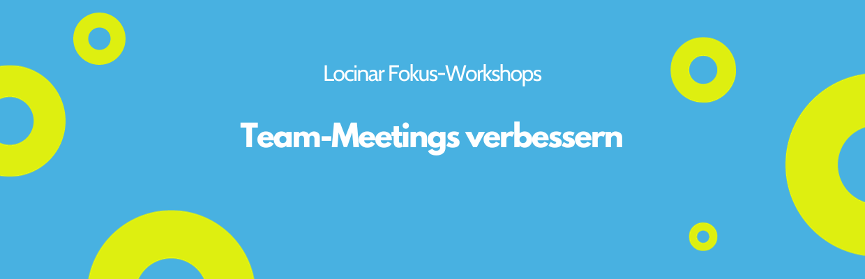 Grafik Fokus-Workshop Team-Meetings